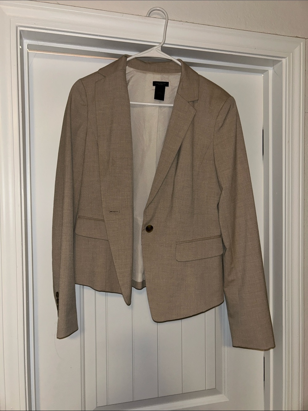 Linen Ann Taylor Blazer